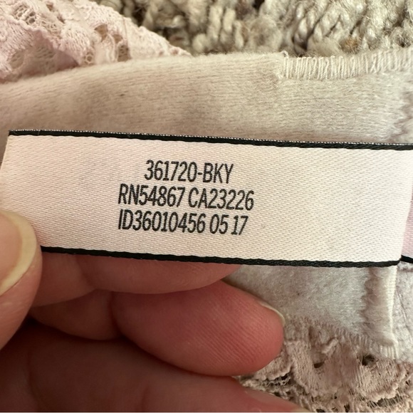 Victoria’s Secret Dream Angels Push Up Bra Padded Blush Pink Size 34D - Picture 6 of 9